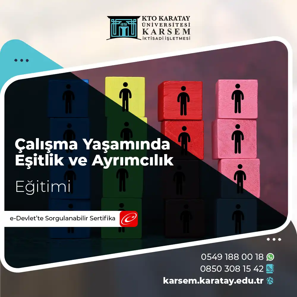 Çalışma Yaşamında Eşitlik ve Ayrımcılık Eğitimi Sertifika Programı